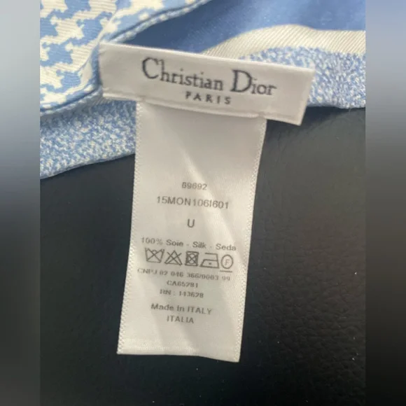 Christian Dior Mitzah Silk Scarf in box - Picture 5 of 7